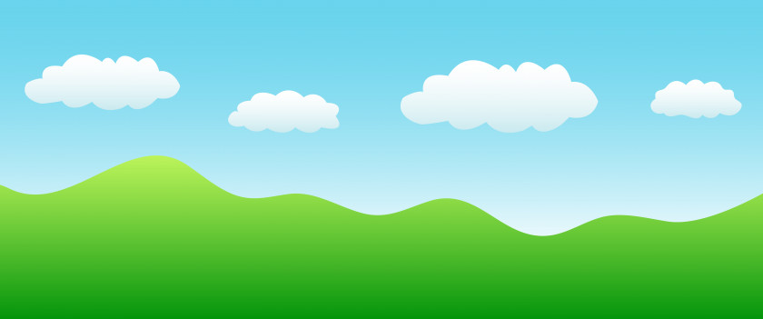 Blue Sky Clipart Green Grassland Ecoregion Wallpaper PNG