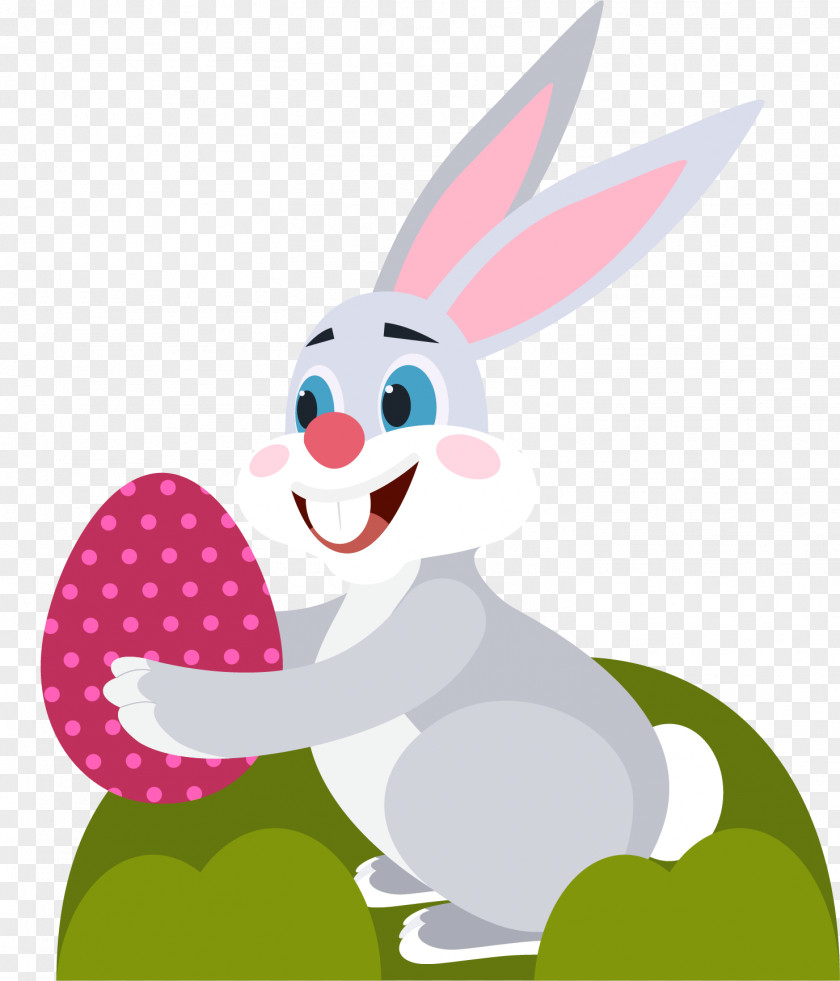 Easter Bunny Little White Rabbit Clip Art PNG