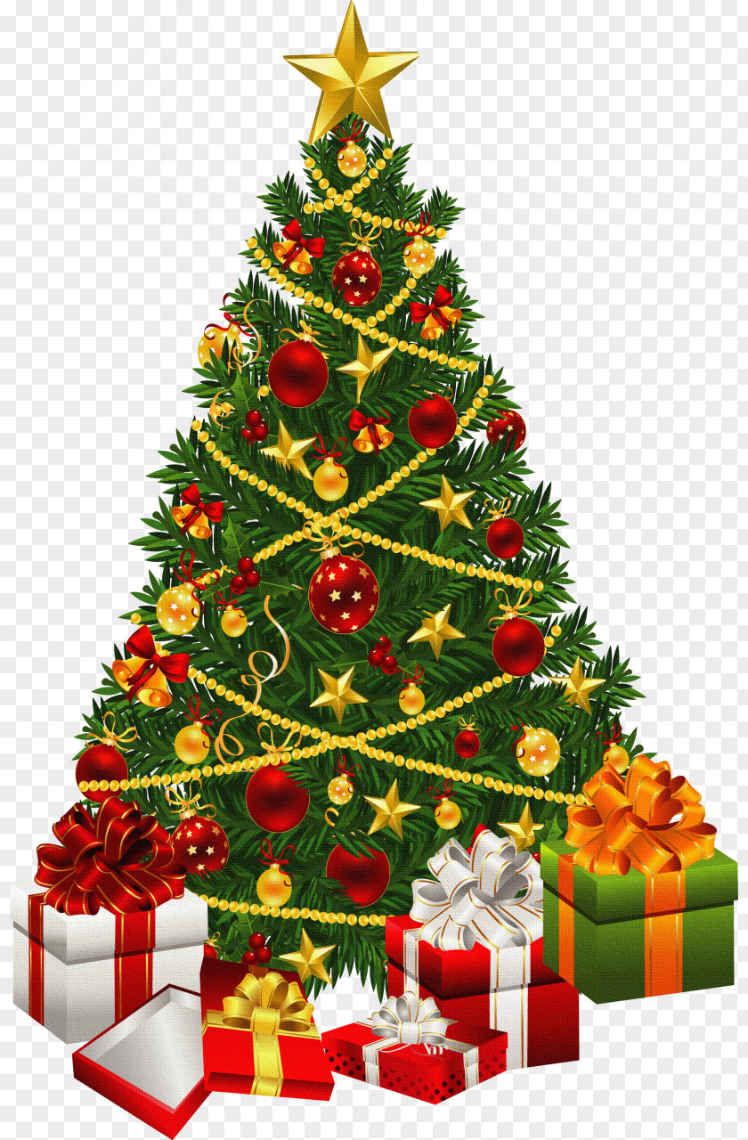 Fir-tree Santa Claus Christmas Tree Clip Art PNG