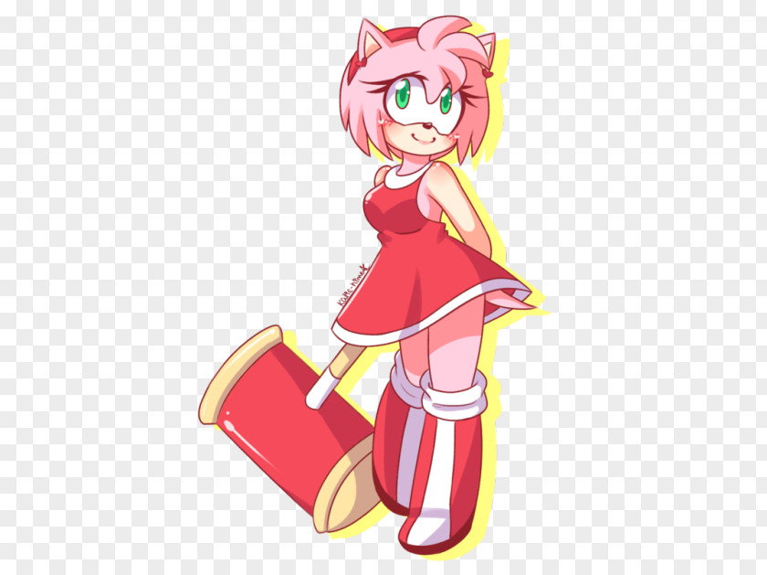 Reina Aleena The Hedgehog Amy Rose Sonic Forces Fighters Sticker PNG