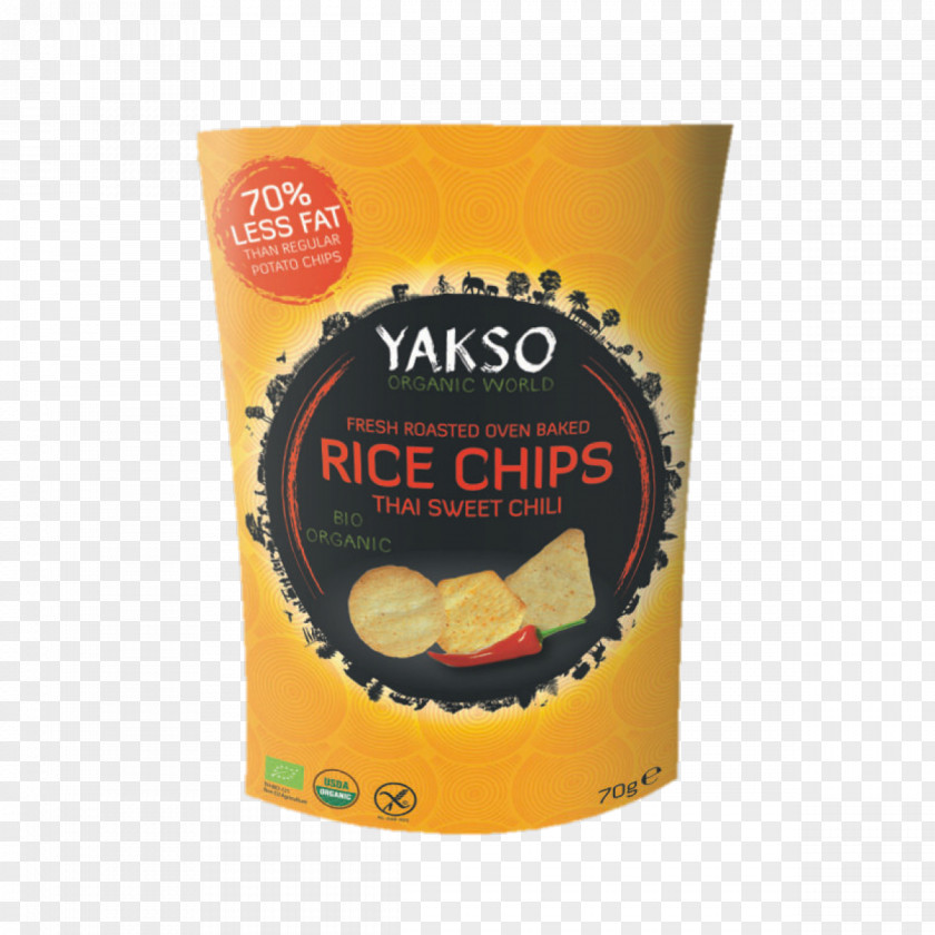 Rice Organic Food Sweet Chili Sauce Potato Chip PNG