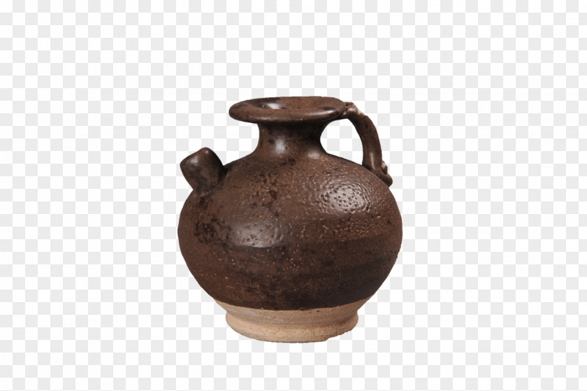 Tang Tea At The End Of Glaze Water Jet Teapot Ceramic Kettle PNG