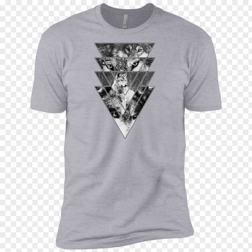 White Wolf T-shirt Hoodie Sleeve Clothing PNG