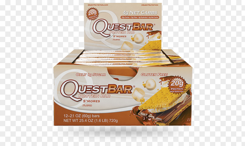 Quest Nutrition Protein Bar S'more High-protein Diet PNG