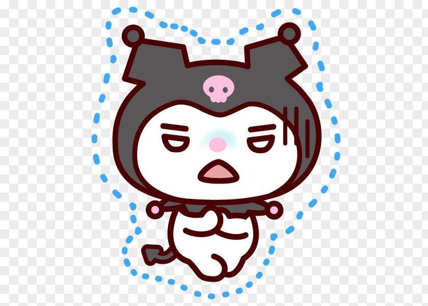 Sanrio Hello Kitty Sticker Kuromi Kavaii PNG