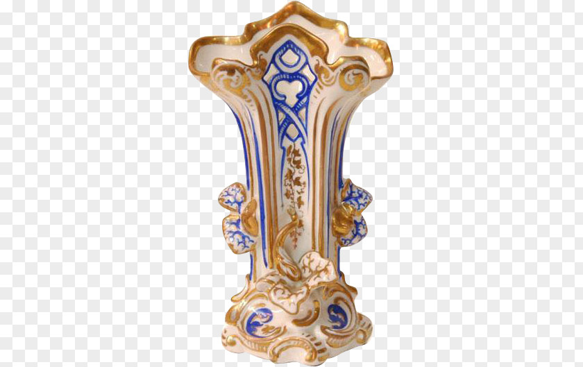 Vase Cobalt Blue Porcelain PNG