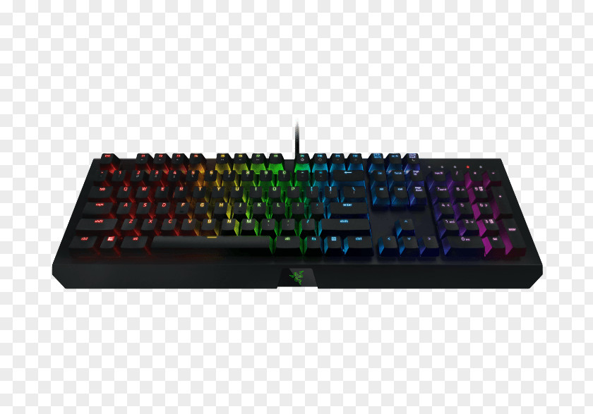 Computer Keyboard Razer BlackWidow X Chroma Gaming Keypad Blackwidow Tournament Edition V2 PNG