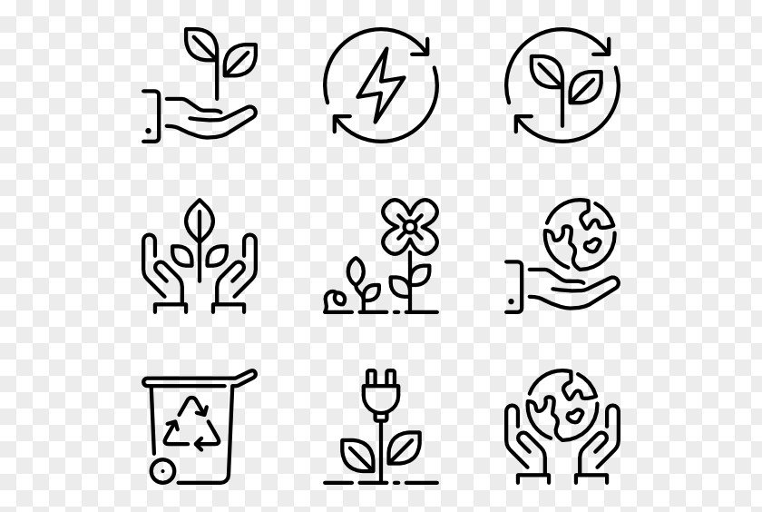 Ecological Environment Drawing Icon Design PNG