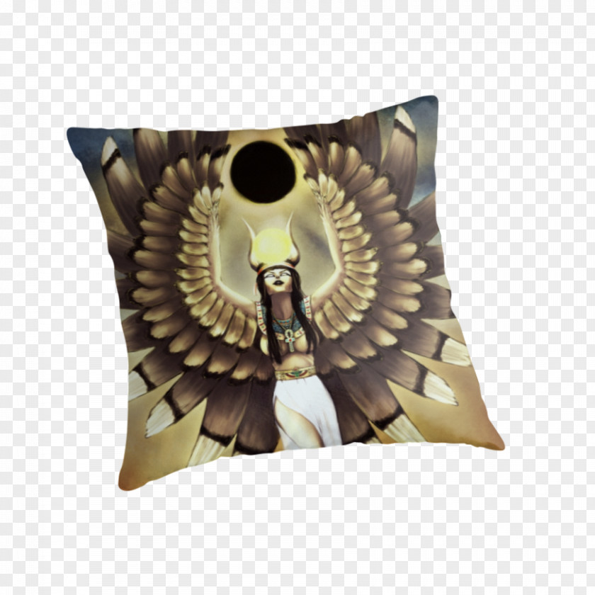 Goddess Isis Decorative Arts T-shirt Cushion PNG