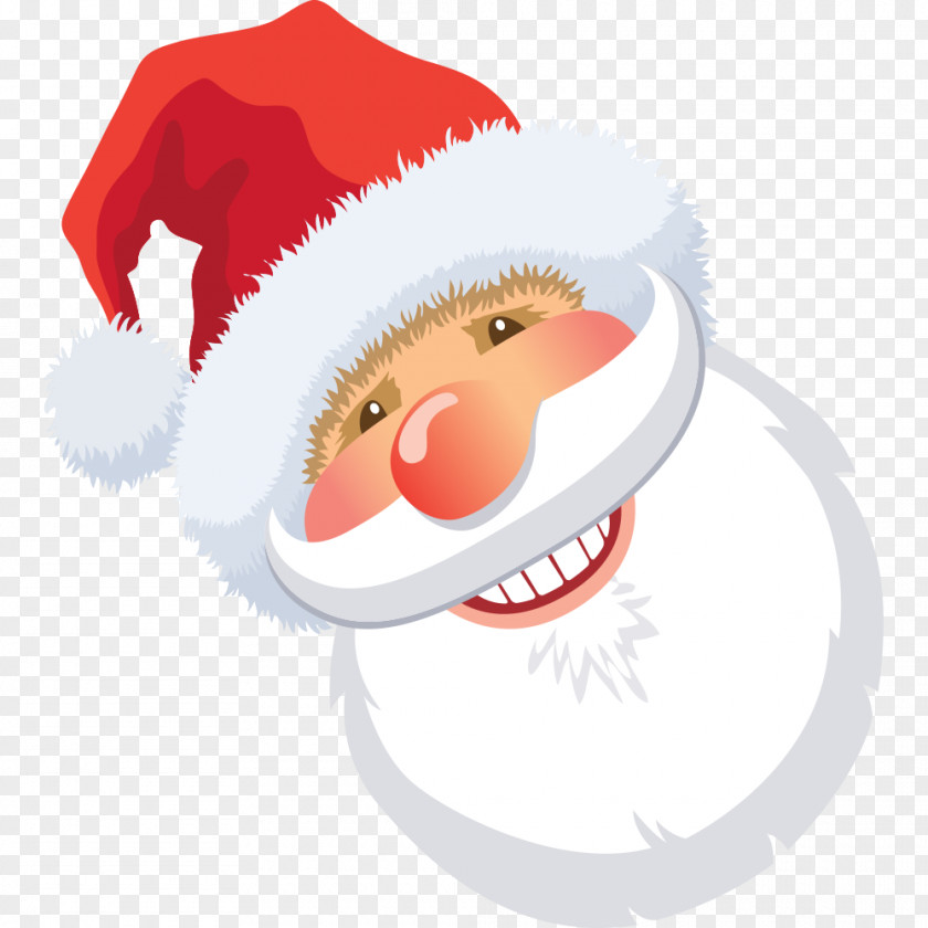 Lovely Santa Claus Christmas Decoration Gift Illustration PNG