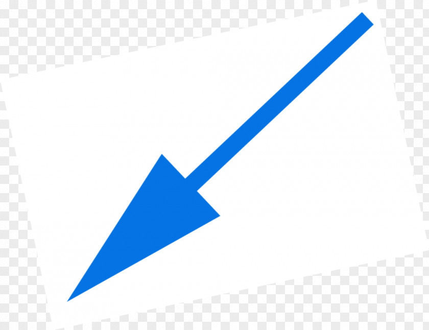 Blue Arrow Graphic Design Logo PNG