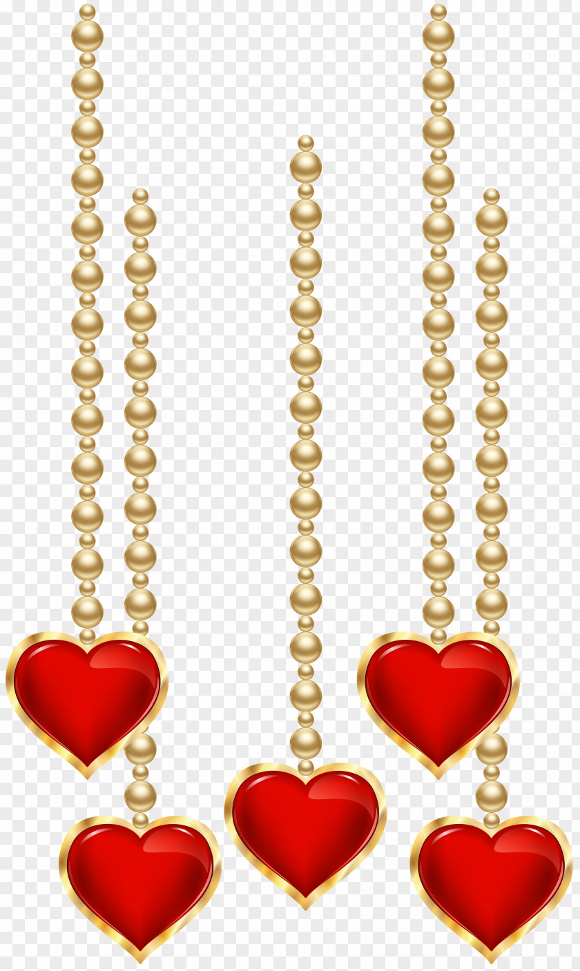 Hanging Locket Heart Clip Art PNG