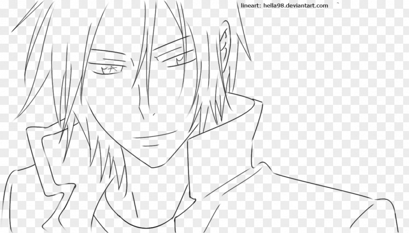 Mukuro Rokudo /m/02csf Line Art Nose Drawing Cartoon PNG