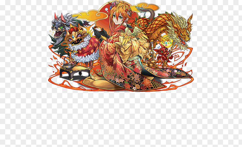 Puzzle And Dragons & Japanese New Year Zhēngyuè Lunar PNG