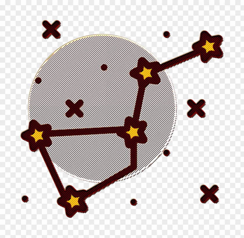 Space Icon Ursa Major Constellation PNG