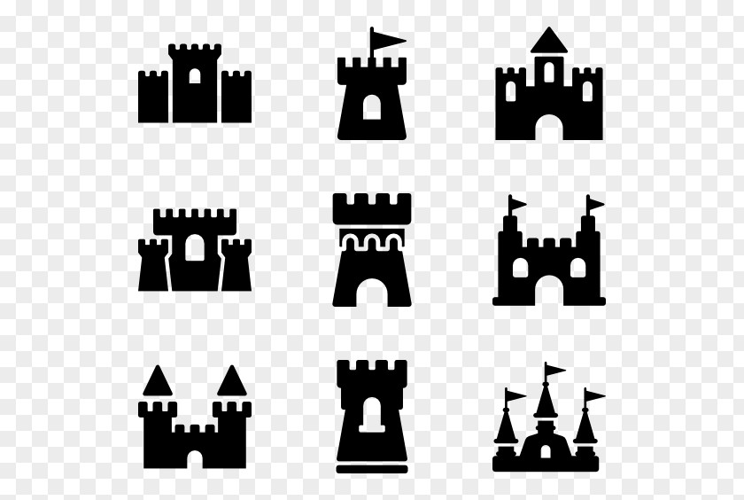 Fantasy City Symbol Castle Clip Art PNG