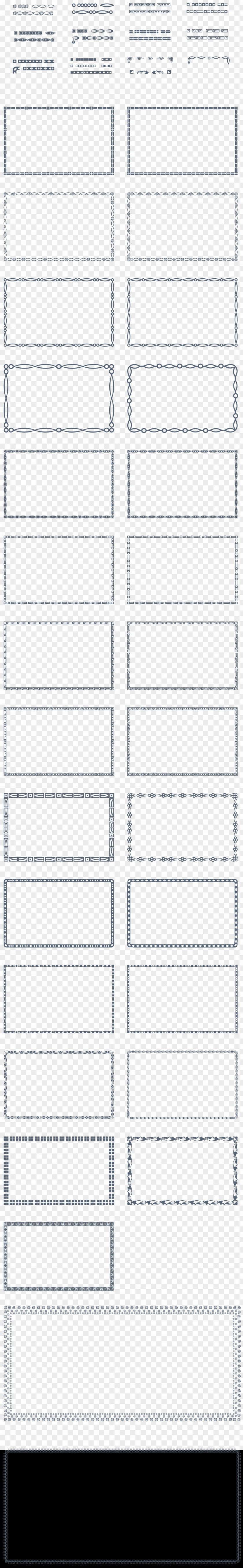 Great Gatsby Borders Paper Line Angle PNG