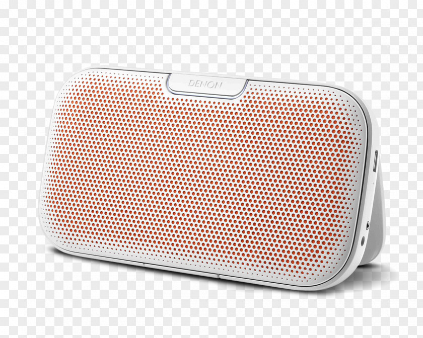 Red And White Bluetooth Speaker Wireless Comparison Shopping Website Loudspeaker Denon PNG
