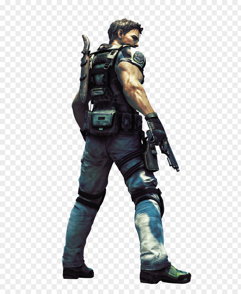 Resident Evil 5 Chris Redfield Evil: The Mercenaries 3D Xbox 360 PNG