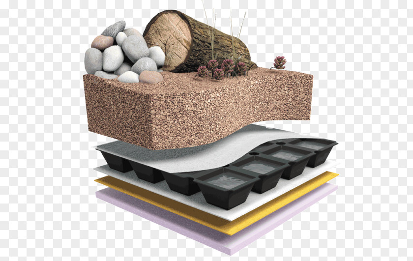 Building Green Roof Blue Geosynthetics PNG