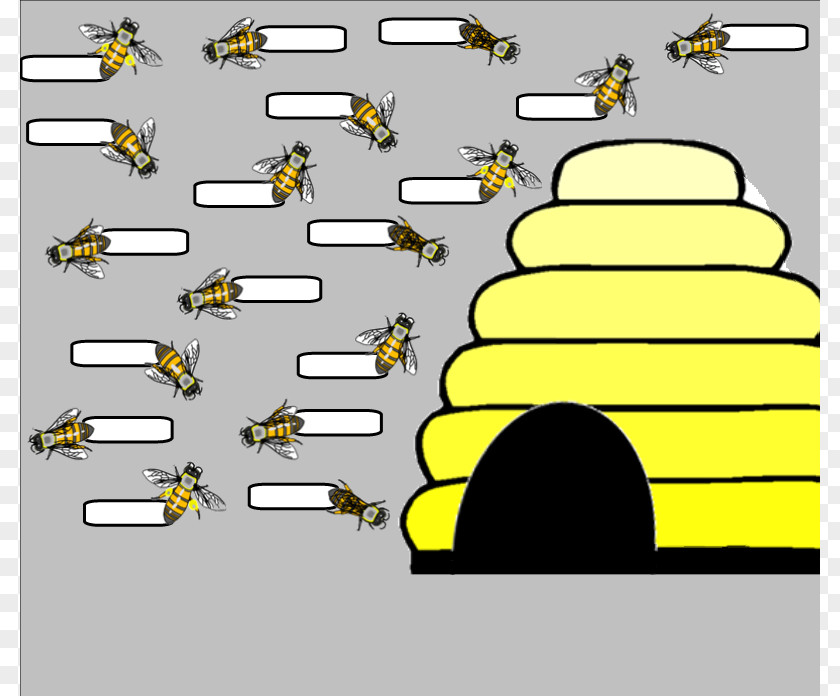 Cartoon Pictures Of Bee Hives Bumblebee Clip Art PNG