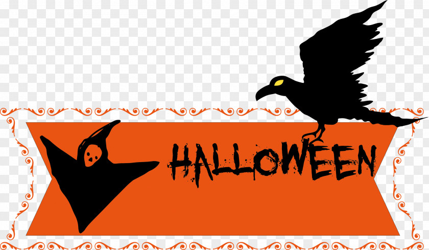 Happy Halloween Banner PNG
