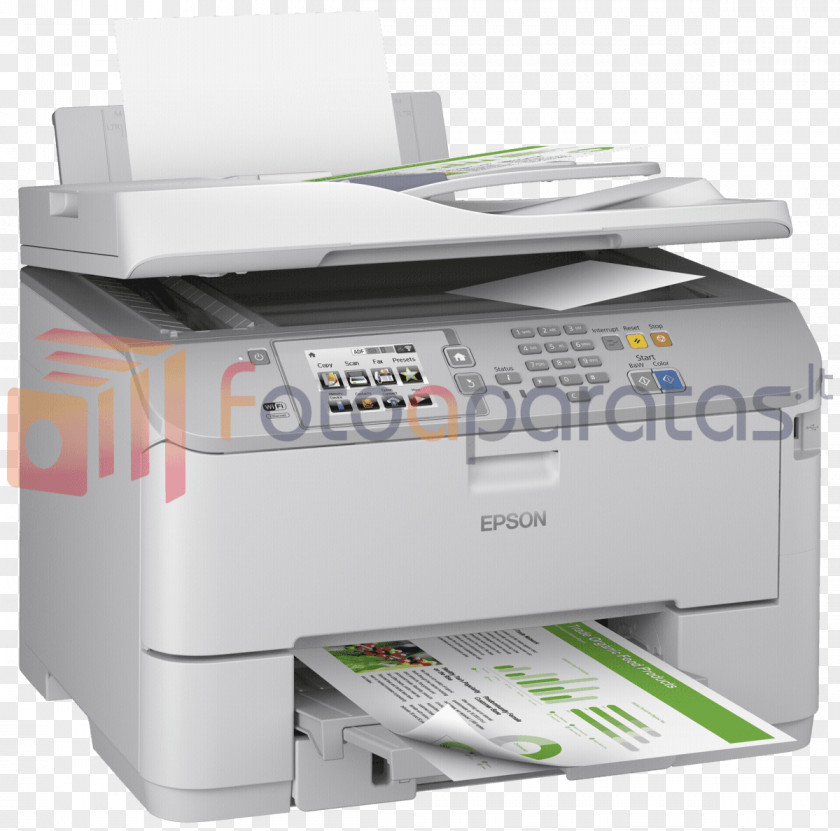 Printer Multi-function Epson WorkForce Pro WF-5690 WF-5620 Inkjet Printing PNG