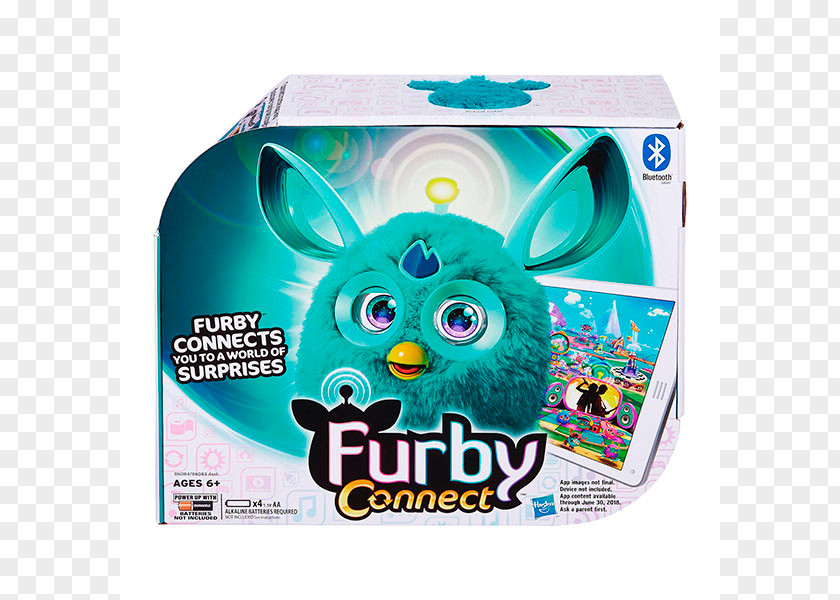 Toy Hasbro Furby Connect Friend Stuffed Animals & Cuddly Toys Teal PNG
