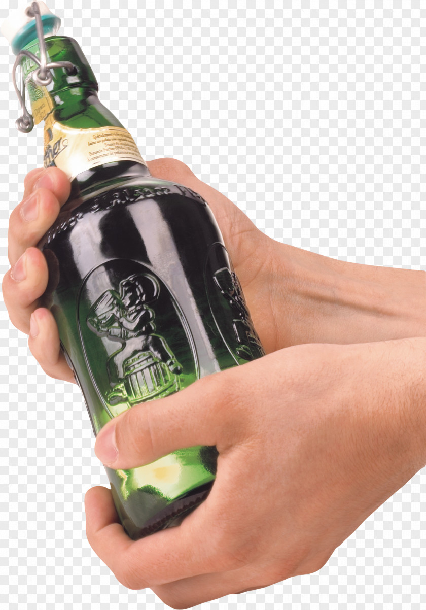 Wine Liqueur Beer Bottle PNG