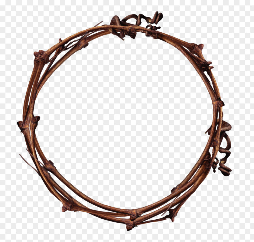 Wooden Circle Picture Frames Photography Clip Art PNG