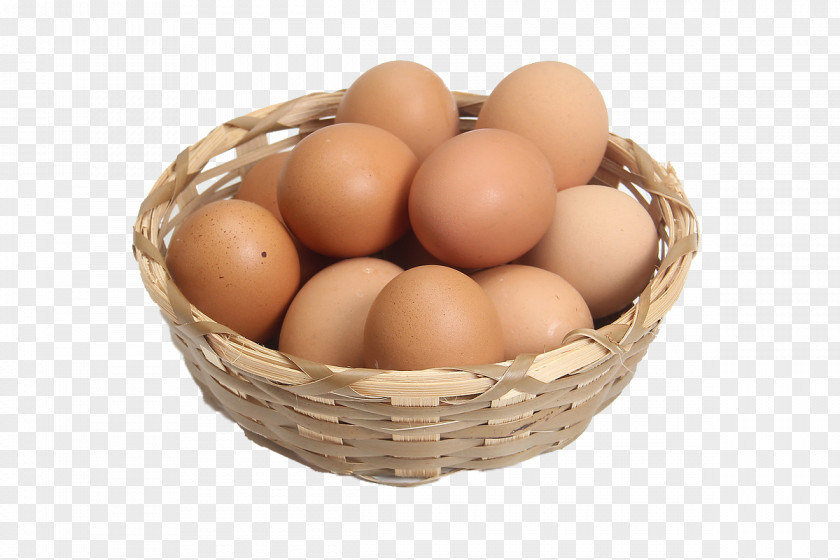 Egg Duck Chicken In The Basket Breakfast PNG