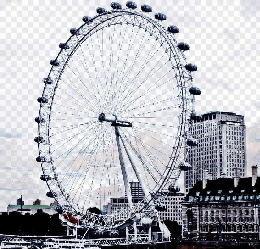 London Eye File Big Ben Palace Of Westminster Bridge Tower PNG