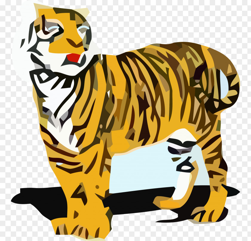 Tiger Clip Art Image Cat PNG