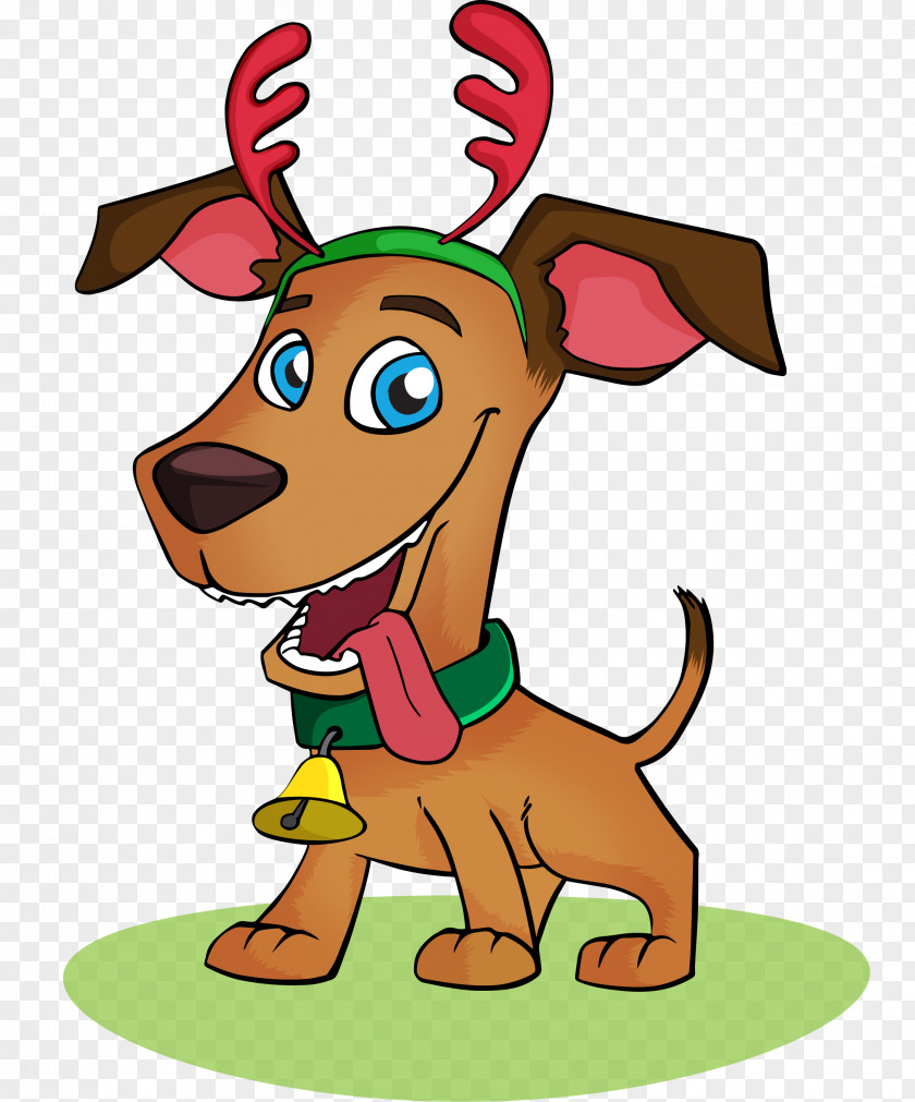 Vector Dog Puppy Cat Christmas PNG