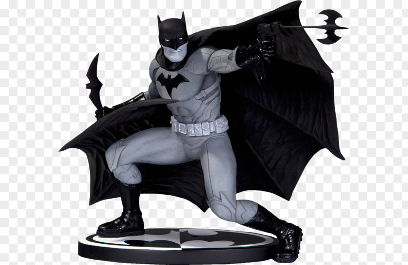 Batman Black And White Figurine Joker Harley Quinn PNG