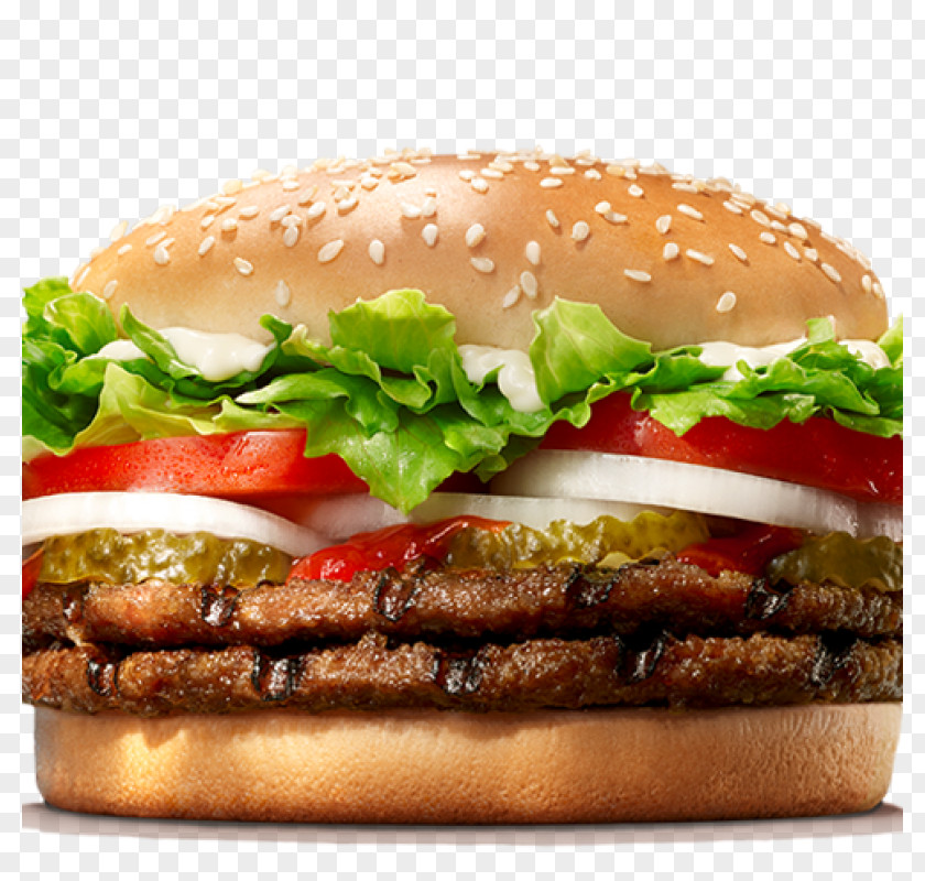 Burger King Whopper Cheeseburger Hamburger Big Chicken Sandwich PNG