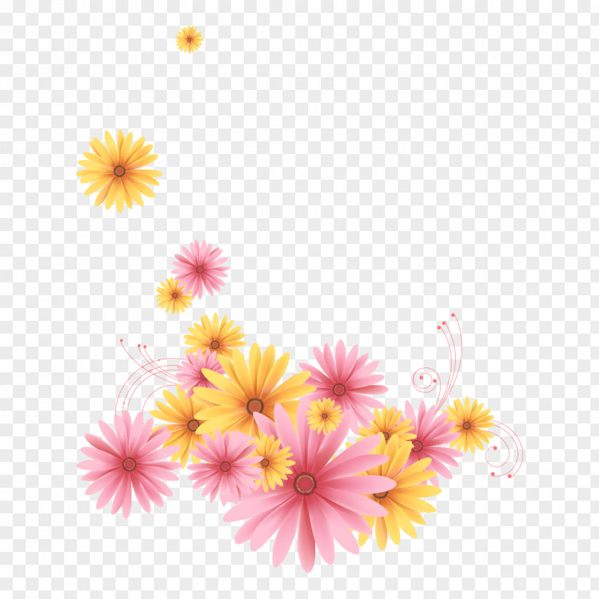 Chrysanthemum Decoration Material Flower Clip Art PNG
