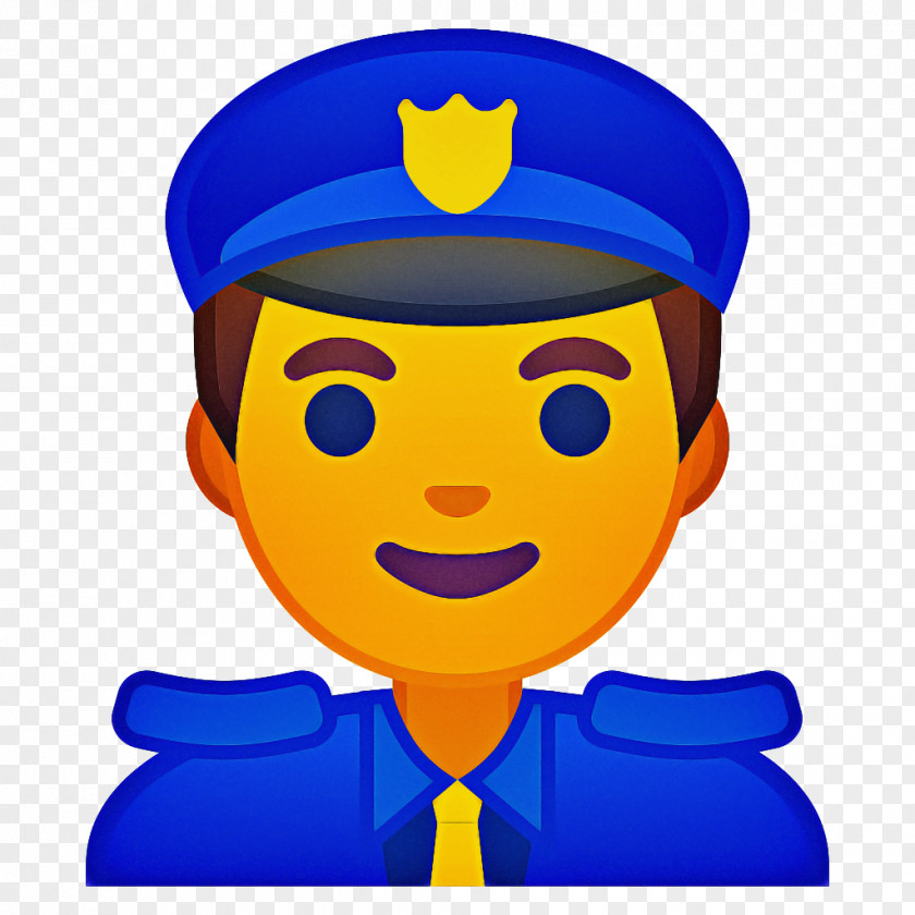Smile Headgear Police Emoji PNG