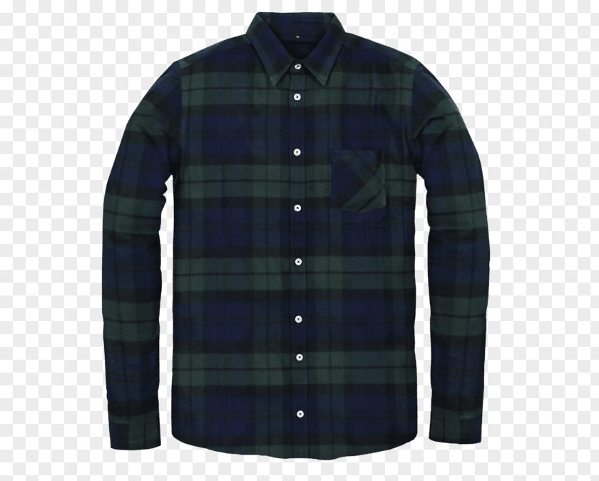 T-shirt Flannel Jacket Check PNG