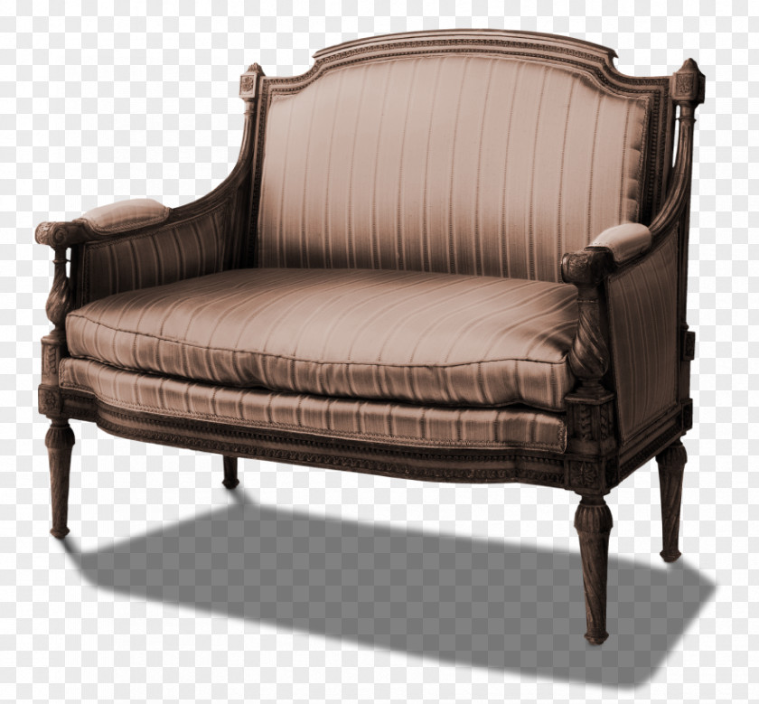 Transparent Vintage Seat Picture Loveseat Furniture Clip Art PNG