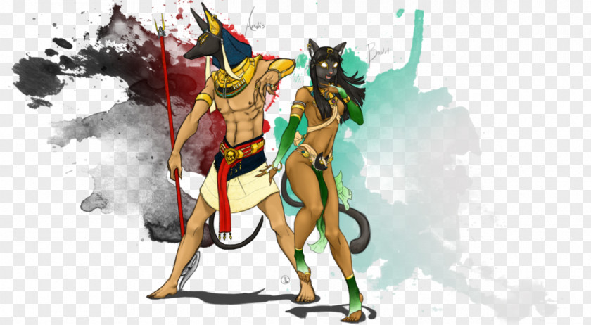 Anubis High Priest Imhotep Bastet Art Goddess PNG