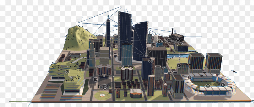 City Intel Motherboard 5G PNG