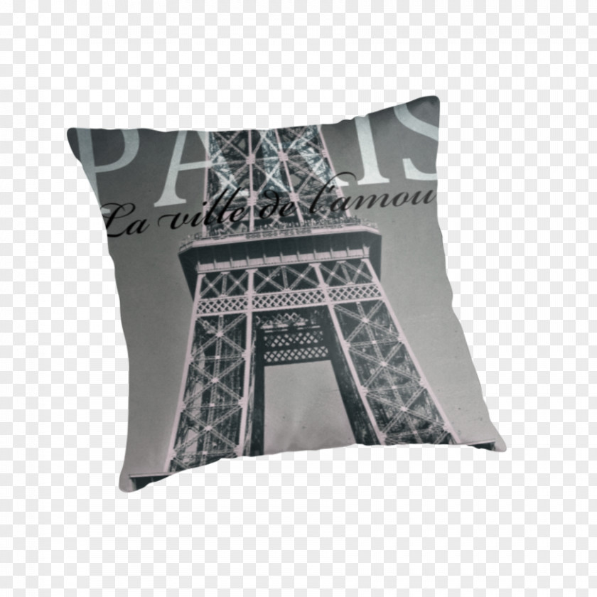 Eiffel Tower Cushion Throw Pillows PNG
