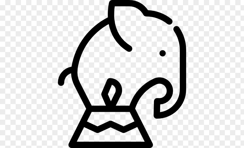 Elefante Vector Elephantidae Black And White Clip Art PNG