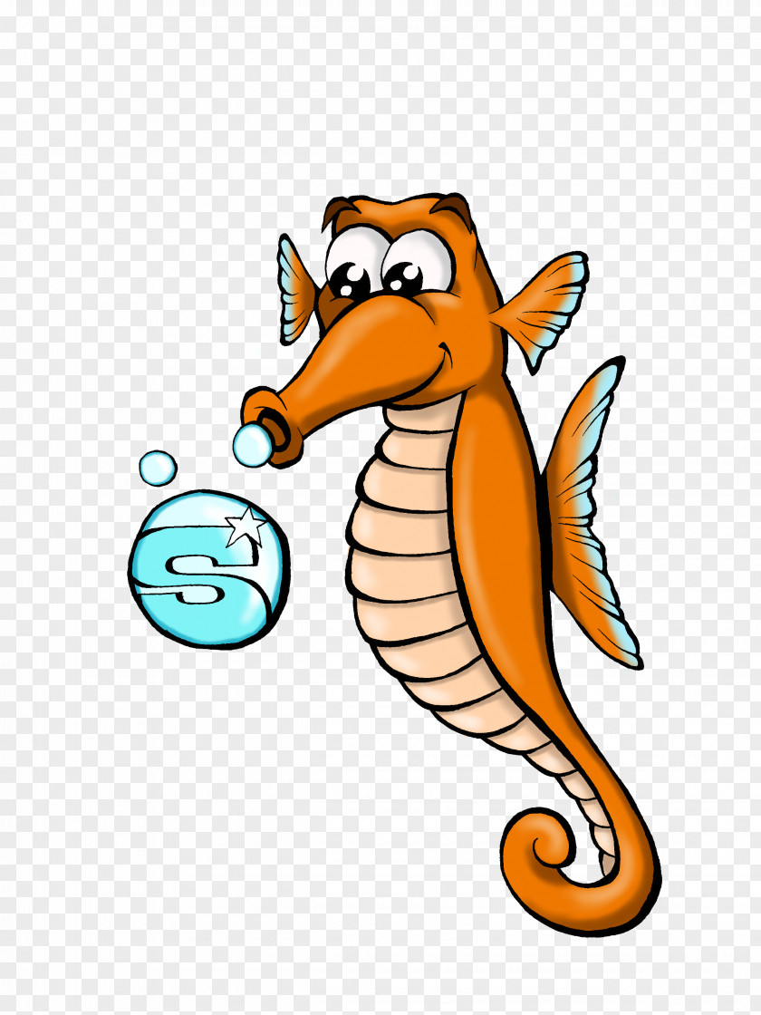 Seahorse Cartoon Wildlife Animal Clip Art PNG