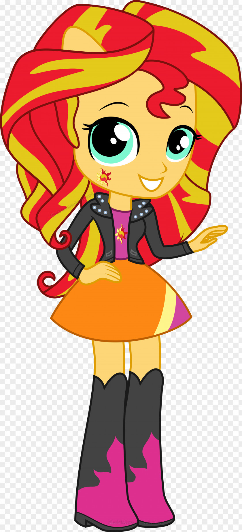 Sunset Vector Shimmer My Little Pony: Equestria Girls Art PNG
