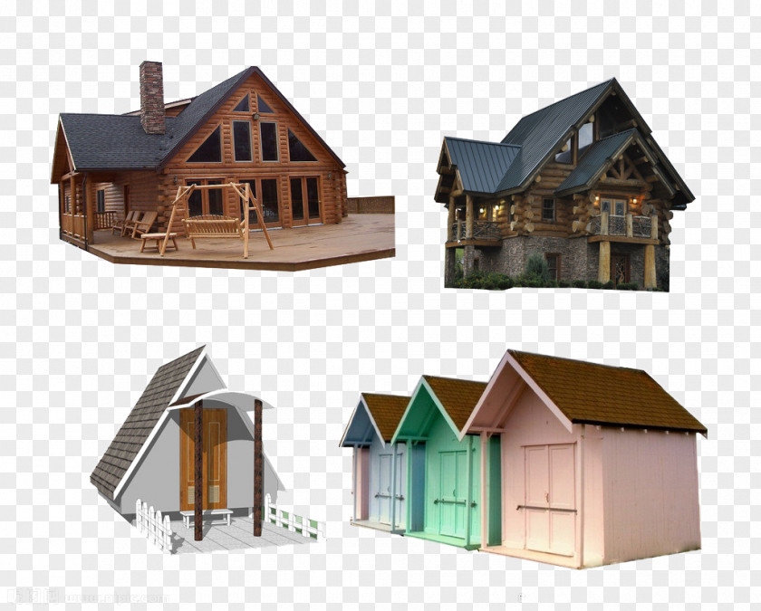 Wooden House Model Light Projector Landscape Remote Control IP Code PNG