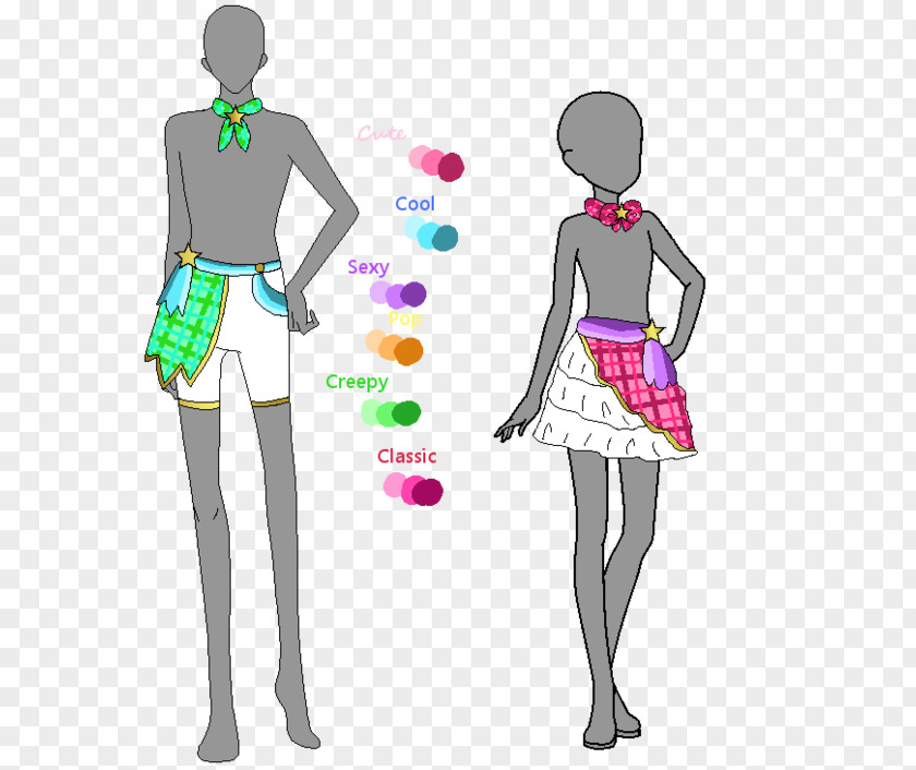 Aoi Aikatsu New Stars! DeviantArt Costume PNG