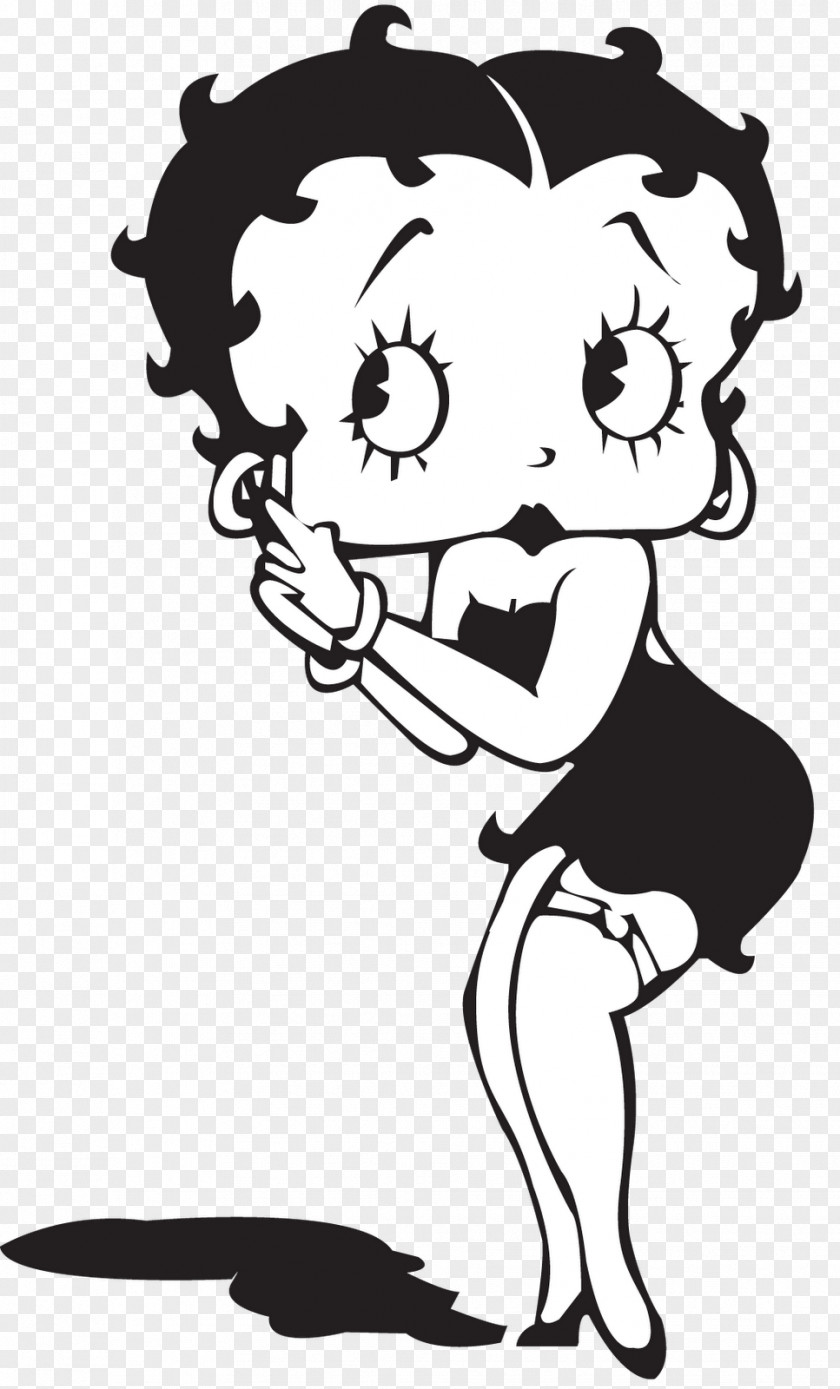 Betty Boop. Boop Art Logo PNG