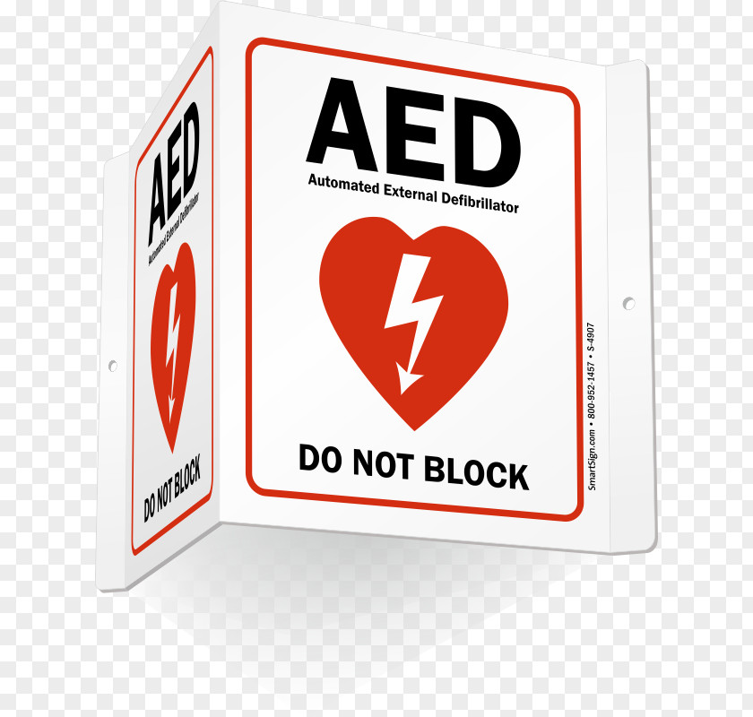 Defibrillator Automated External Defibrillators Defibrillation Cardiac Arrest First Aid Supplies Sign PNG